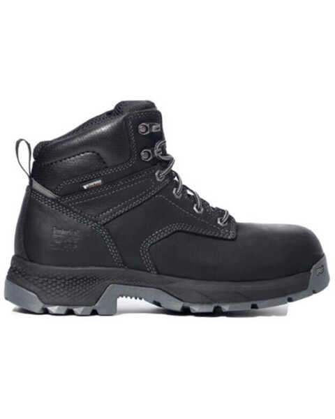 Image #2 - Timberland PRO Men's 6" TiTAN® EV Waterproof Work Boots - Composite Toe , Black, hi-res