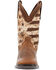 Image #4 - Durango Men's Westward Digi Camo Shaft Performance Western Boots - Broad Square Toe, Brown, hi-res