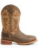 Image #2 - Dan Post Men's Morris Performance Western Boots - Broad Square Toe, Tan, hi-res