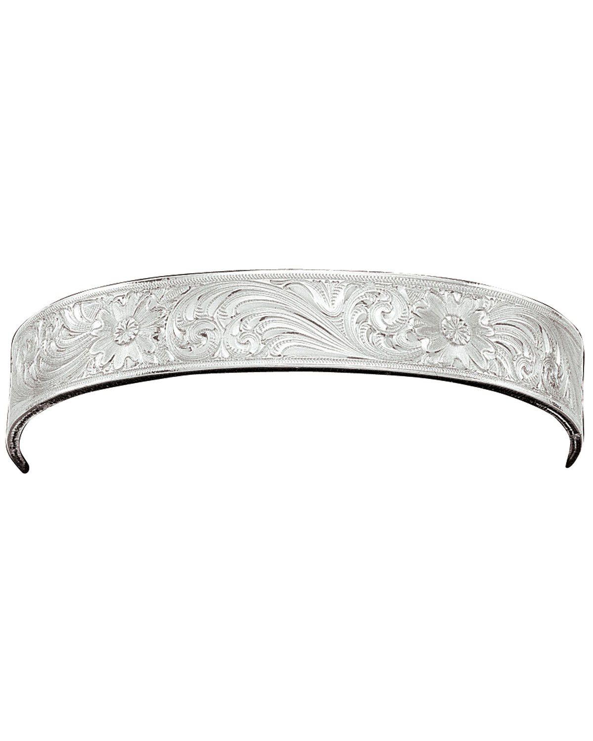 Montana Silversmiths Fully Engraved Cuff Bracelet, Silver, hi-res
