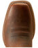 Image #4 - Ariat Men's Cowpuncher VentTEK Performance Western Boots - Broad Square Toe , Brown, hi-res