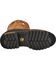 Image #5 - Georgia Men's Muddog Steel Toe Wellington Boots, Brown, hi-res