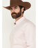 Image #2 - Cody James Men's Basic Twill Long Sleeve Button-Down Performance Western Shirt - Big, Pink, hi-res