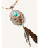 Image #2 - Shyanne Women's Cactus Rose Concho Tassel Necklace, Rust Copper, hi-res