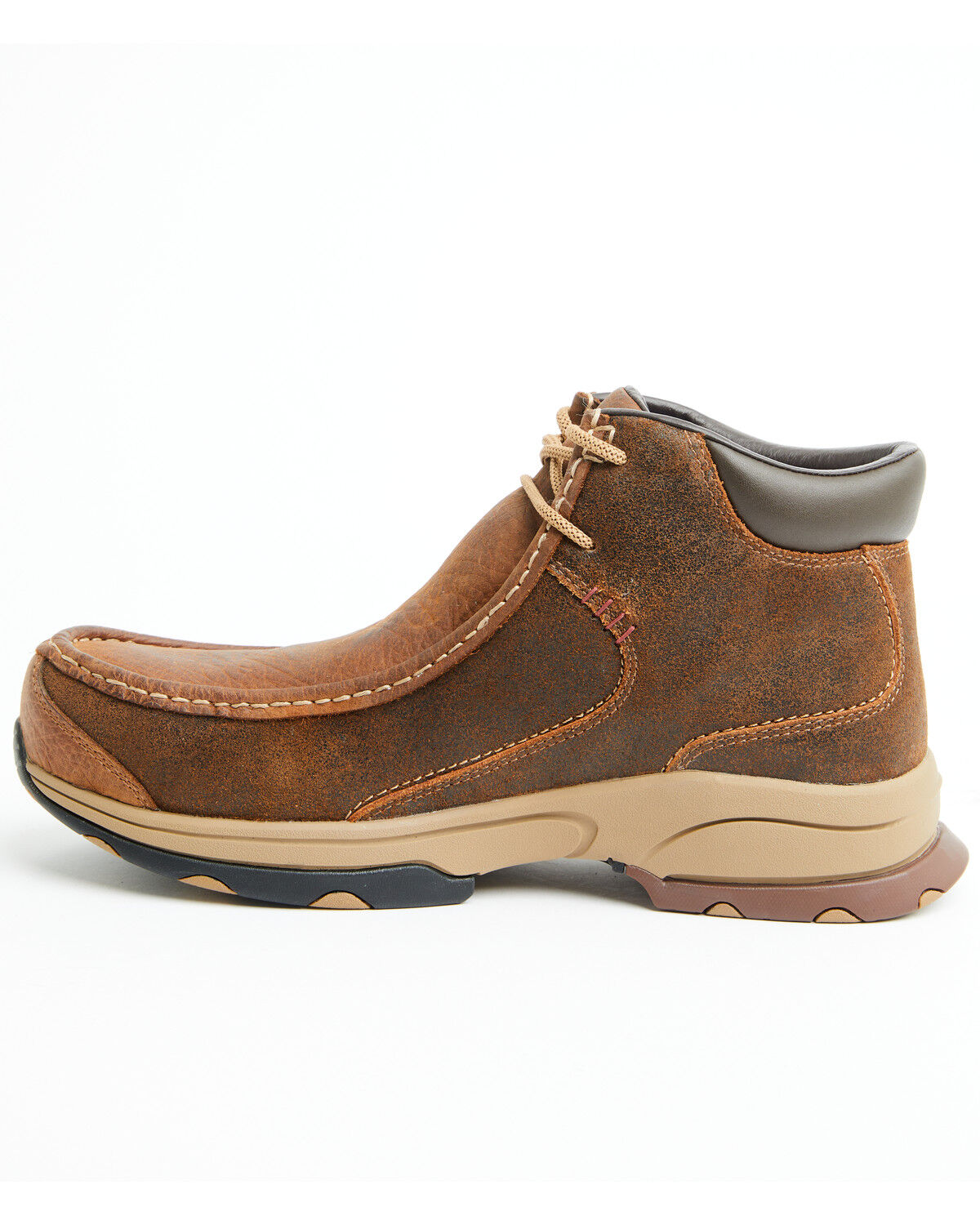 Image #3 - Cody James Men's Driver Moc Shoes - Composite Toe, Brown, hi-res