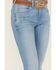 Image #2 - Ariat Women's Light Wash High Rise Camelia Bootcut Stretch Denim Jeans, Light Wash, hi-res