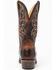 Image #5 - Moonshine Spirit Men's Lincoln Western Boots - Snip Toe, Black/brown, hi-res