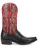 Image #2 - Dan Post Men's Exotic Snake Western Boots - Snip Toe , Black, hi-res