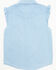 Image #3 - Shyanne Toddler Girls' Chambray Western Snap Shirt, Medium Blue, hi-res