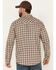 Image #4 - Cody James Men's FR Midweight Plaid Print Long Sleeve Pearl Snap Work Shirt , Rust Copper, hi-res