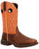 Image #1 - Durango Men's Rebel Performance Western Boots - Square Toe, Orange, hi-res