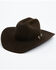 Image #1 - Stetson 6X Skyline Felt Cowboy Hat, Chocolate, hi-res