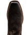 Image #6 - Moonshine Spirit Men's 8" Pancho Roughout Zipper Western Boots - Square Toe, Chocolate, hi-res