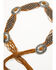 Image #3 - Idyllwind Women's Addison Leather Crochet Fringe Concho Belt , Brown, hi-res