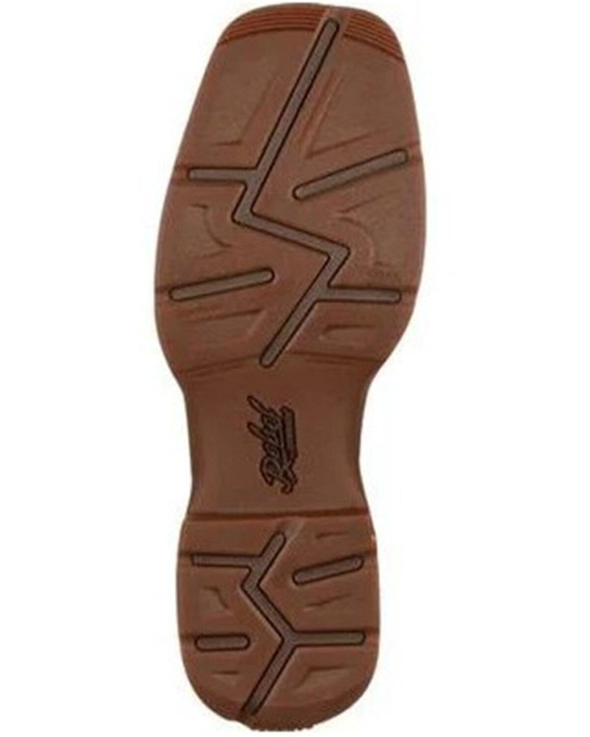 Image #8 - Durango Men's Rebel Western Boots, Brown, hi-res