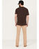 Image #3 - Cody James Men's Dalton Tan Slim Straight Stretch Denim Jeans , Tan, hi-res