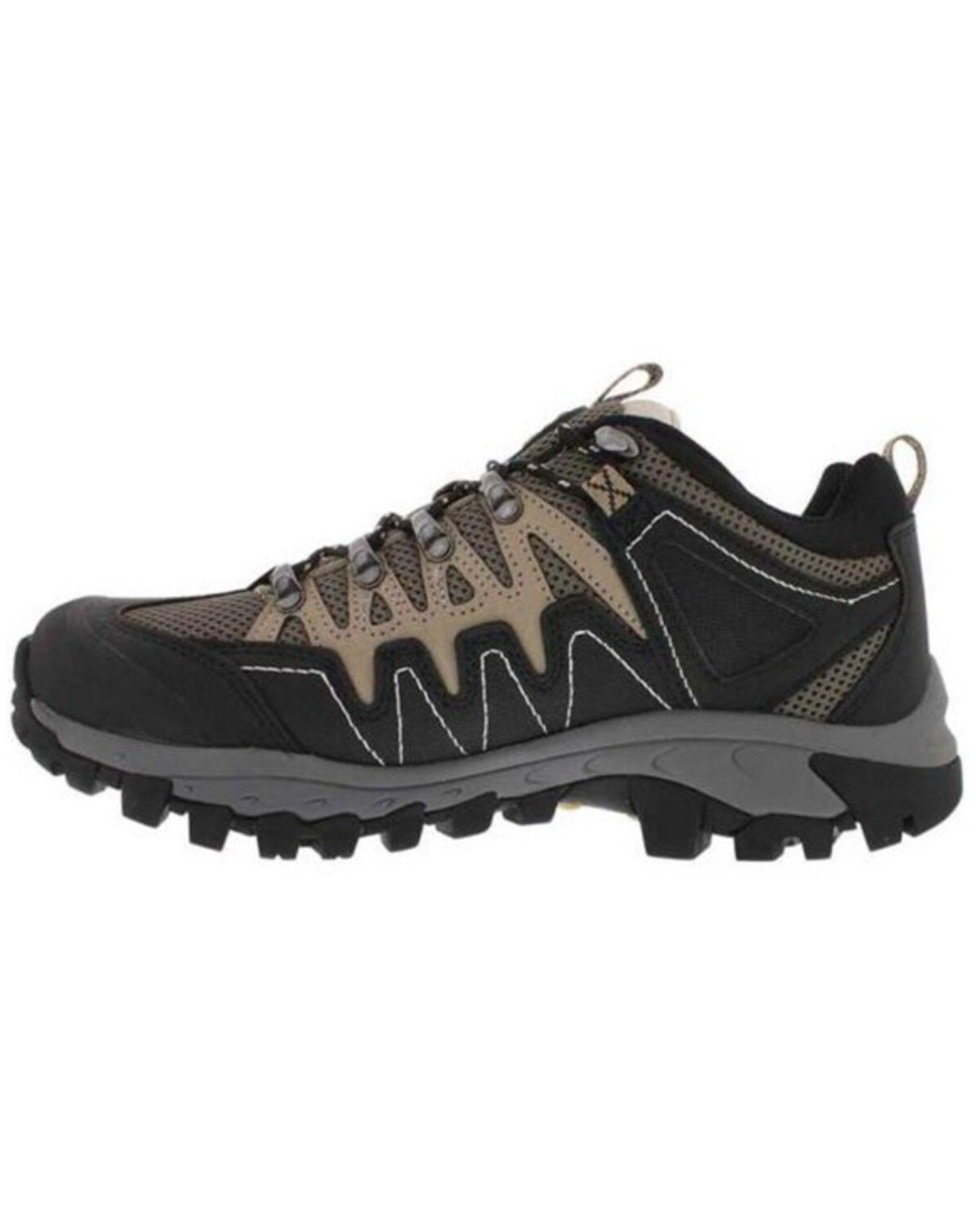 Image #2 - Pacific Mountain Men's Dutton Low Lace-Up Waterproof Hiking Shoes - Soft Toe, Beige/khaki, hi-res