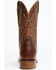 Image #5 - El Dorado Men's Rust Bison Western Boots - Broad Square Toe, Rust Copper, hi-res