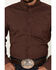 Image #3 - Cody James Men's Big Deal Geo Print Long Sleeve Button-Down Stretch Western Shirt, Burgundy, hi-res