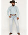 Image #1 - Cody James Men's Austin Wash Yukon Relaxed Straight Stretch Denim Jeans, Light Wash, hi-res
