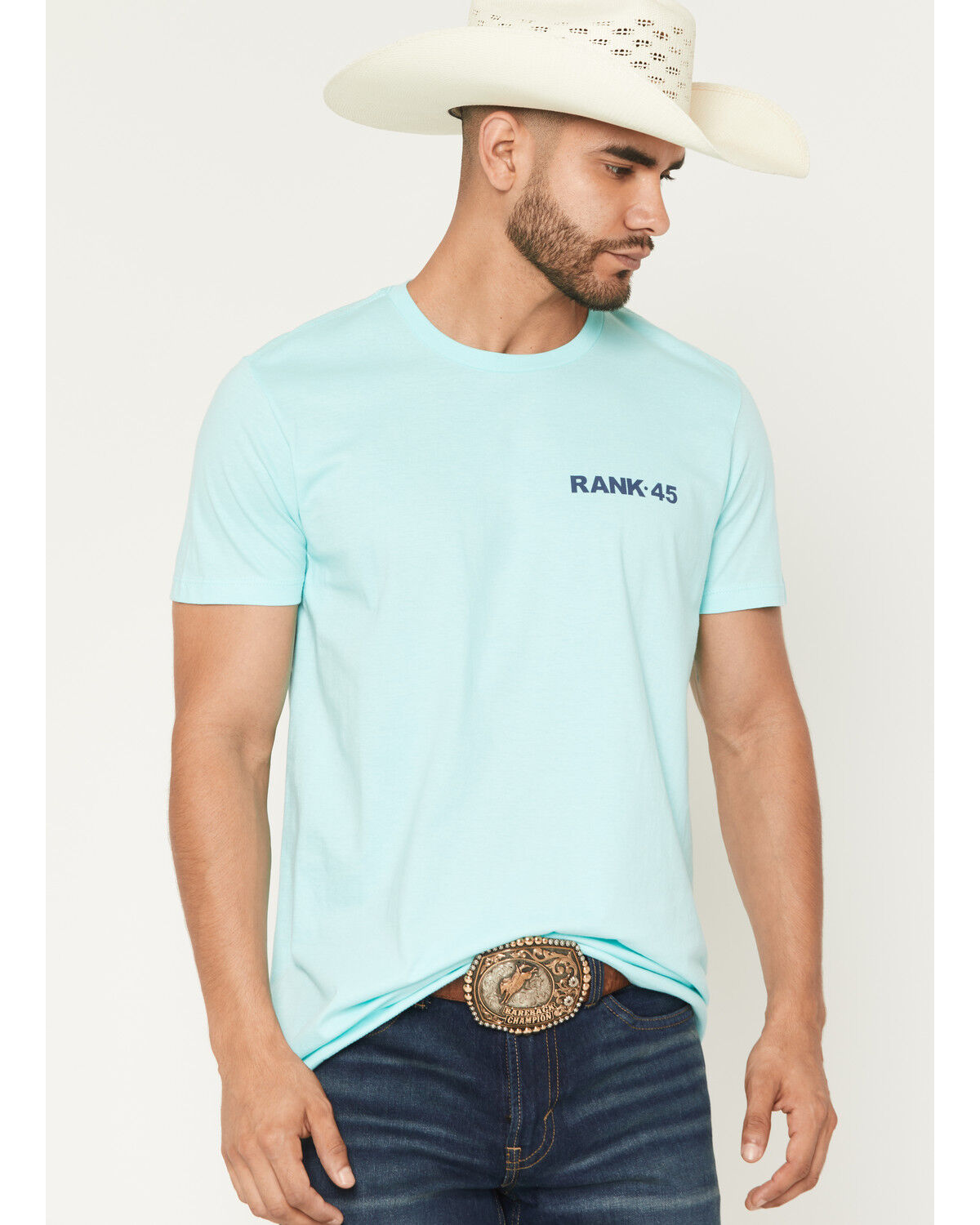 Image #2 - RANK 45&reg; Men's Breaking Barriers Short Sleeve Graphic T-Shirt, Mint, hi-res
