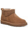 Image #1 - Bearpaw Girls' Shorty Casual Boots - Round Toe, Brown, hi-res