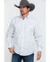 Image #5 - Resistol Men's American Med Plaid Long Sleeve Western Shirt, White, hi-res