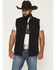 Image #1 - RANK 45&reg; Men's Ralington Softshell Vest, Black, hi-res