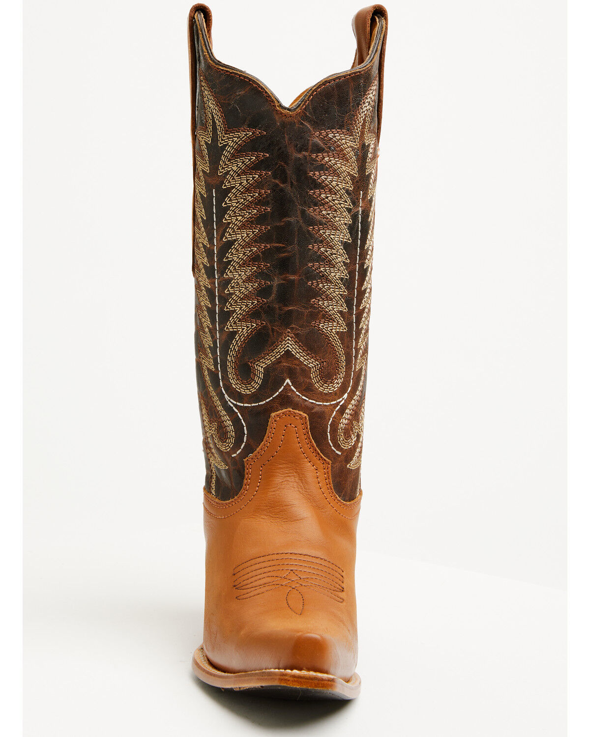 Image #4 - Circle G Women's Shedron Triad Western Boots - Snip Toe, Rust Copper, hi-res