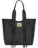 Image #1 - American West Black Mojave Canyon Large Zip Top Tote , Black, hi-res