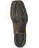 Image #5 - Ariat Men's Hybrid VentTEK Western Boots - Broad Square Toe, Brown, hi-res