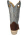 Image #5 - Smoky Mountain Men's Santa Fe Performance Western Boots - Square Toe , Dark Brown, hi-res