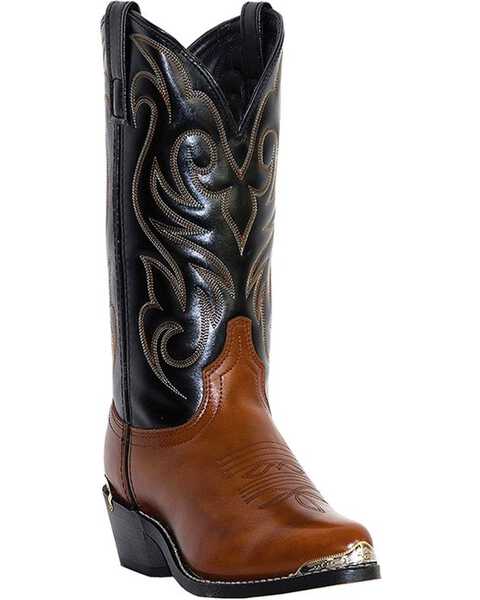 Image #1 - Laredo Men's Nashville Western Boots, Peanut, hi-res