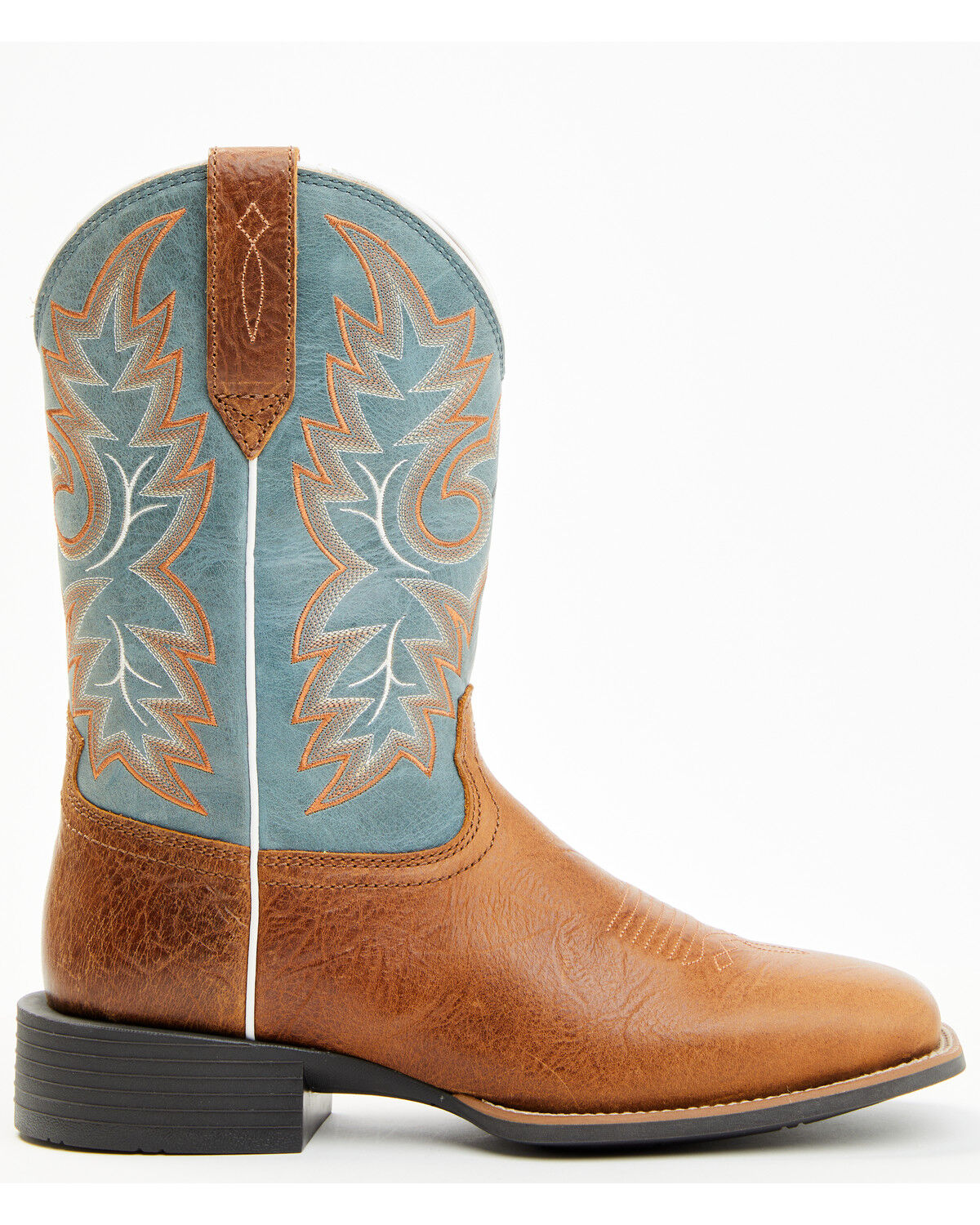 Image #2 - Cody James Men's Badge Xero Gravity&trade; Performance Western Boots - Broad Square Toe, Brown, hi-res
