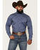 Image #1 - Cody James Men's Solid Long Sleeve Button-Down Stretch Western Shirt - Tall, Slate, hi-res