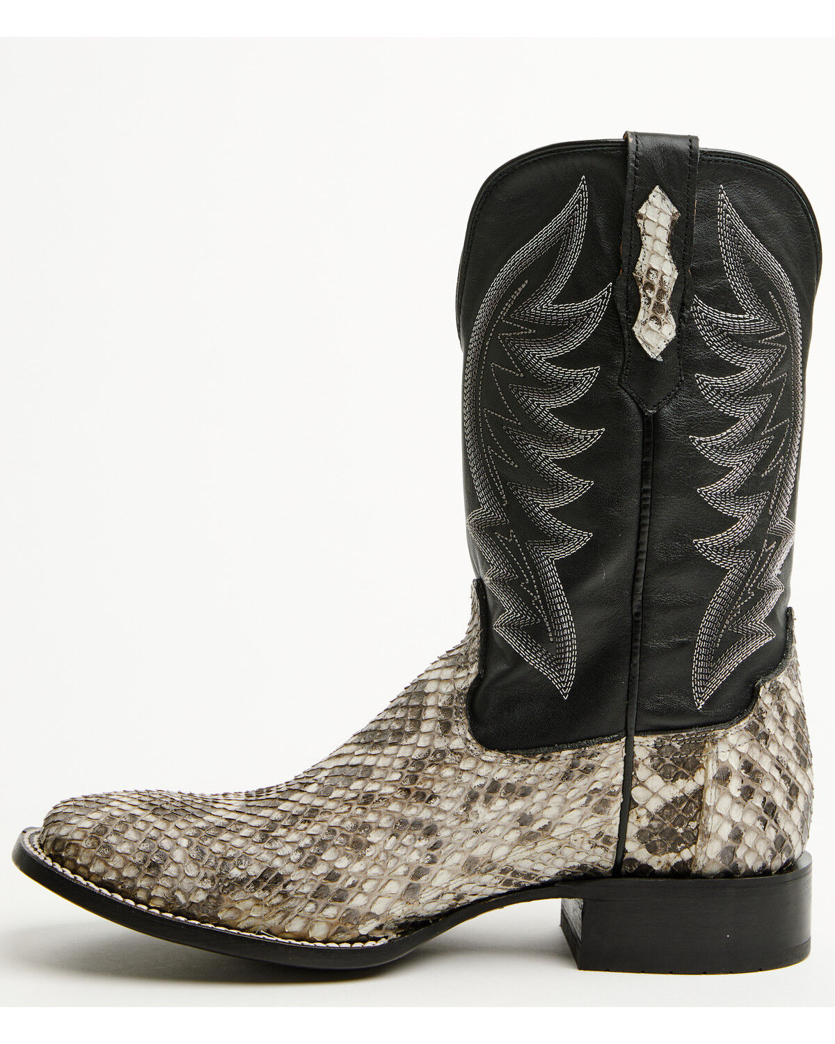 Image #3 - Cody James Men's Exotic Anaconda Western Boots - Broad Square Toe, Black, hi-res