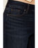 Image #2 - Shyanne Women's Luna High Rise Flare Stretch Denim Jeans, Dark Wash, hi-res