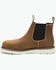 Image #3 - CAT Workwear Men's 6" Reclaimer Waterproof Wedge Work Boots - Steel Toe, Brown, hi-res