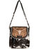 Image #4 - Myra Bag Women's Spirit of the Herd Hand Tooled Crossbody Bag , Black, hi-res