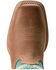 Image #4 - Ariat Girls' Outrider Western Boots - Broad Square Toe, Brown, hi-res