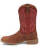 Image #3 - Justin Men's 11" Stampede Canter Western Boots - Broad Square Toe, Cognac, hi-res