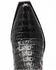 Image #6 - Moonshine Spirit Men's Rock City Fuscus Caiman Western Boots - Snip Toe, Black, hi-res