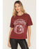Image #1 - Goodie Two Sleeves Women's Dolly Guitar Short Sleeve Graphic Tee, Red, hi-res