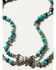 Image #3 - Paige Wallace Women's Bow Concho Turquoise Necklace, Turquoise, hi-res