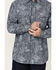 Image #3 - Ariat Men's FR  Pacific Long Sleeve Snap Work Shirt, Navy, hi-res