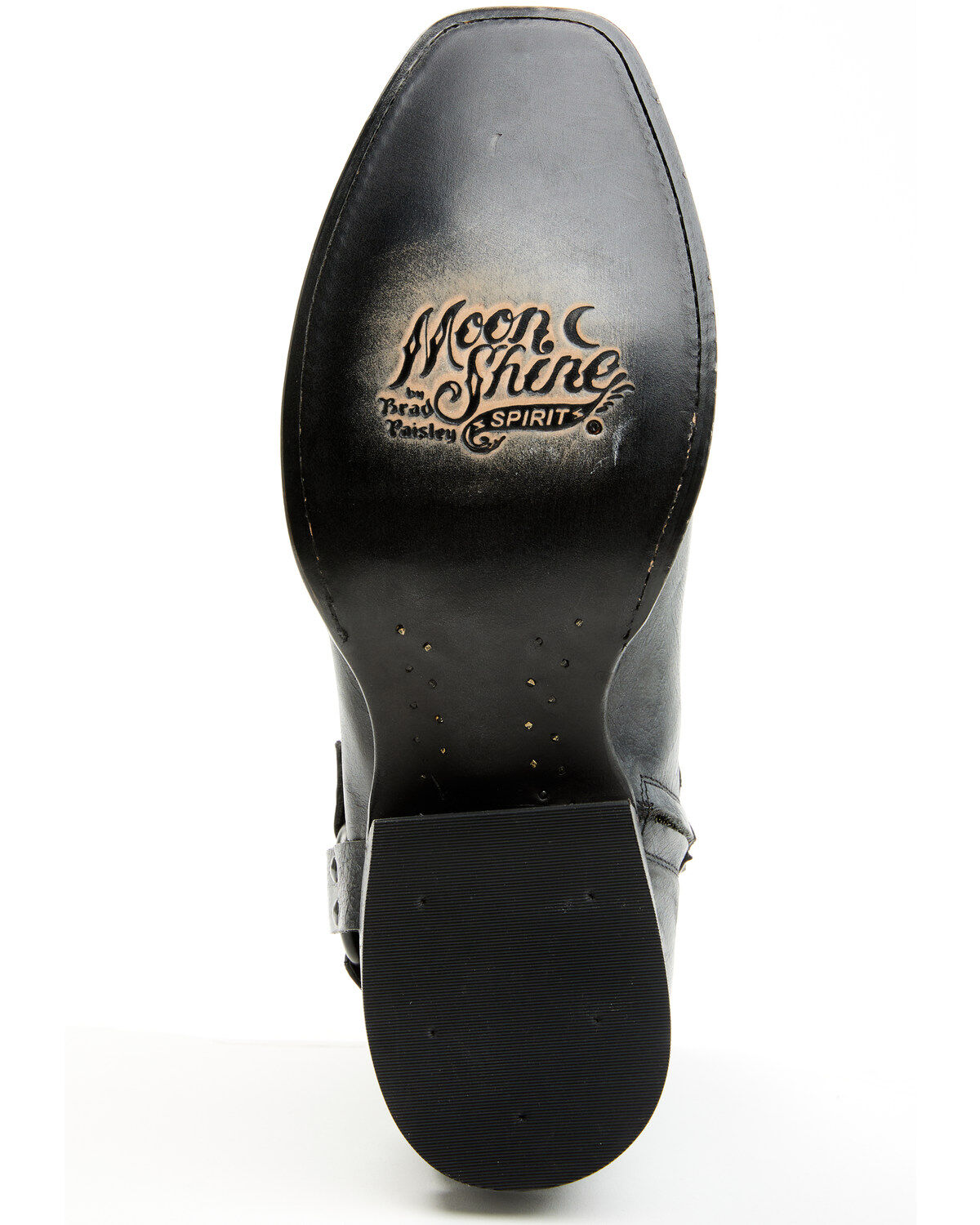 Image #7 - Moonshine Spirit&reg; Men's Pancho Harness Western Boots - Square Toe, Black, hi-res