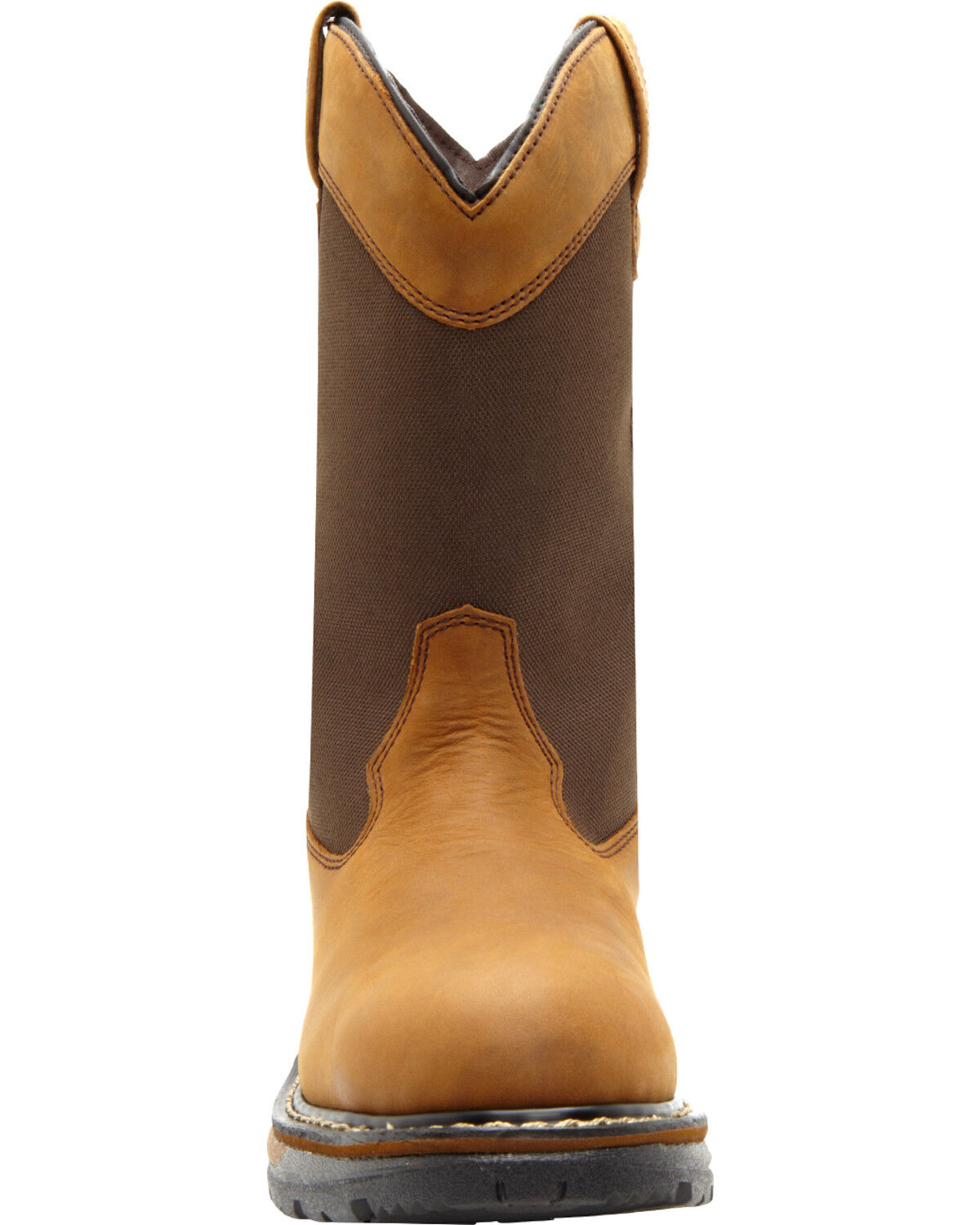 Image #4 - Rocky Ride Insulated Waterproof Wellington Work Boots, Brown, hi-res