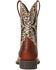 Image #3 - Ariat Girls' Koel VentTEK Leopard Print Western Boots - Broad Square Toe, Brown, hi-res