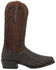 Image #2 - Dan Post Men's Socrates Exotic Caiman Tall Western Boots - Square Toe, Brown, hi-res