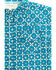 Image #2 - Shyanne Toddler Girls' Rodeo Print Short Sleeve Pearl Snap Shirt, Teal, hi-res